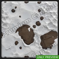 PBR ground snowy stone preview 0002